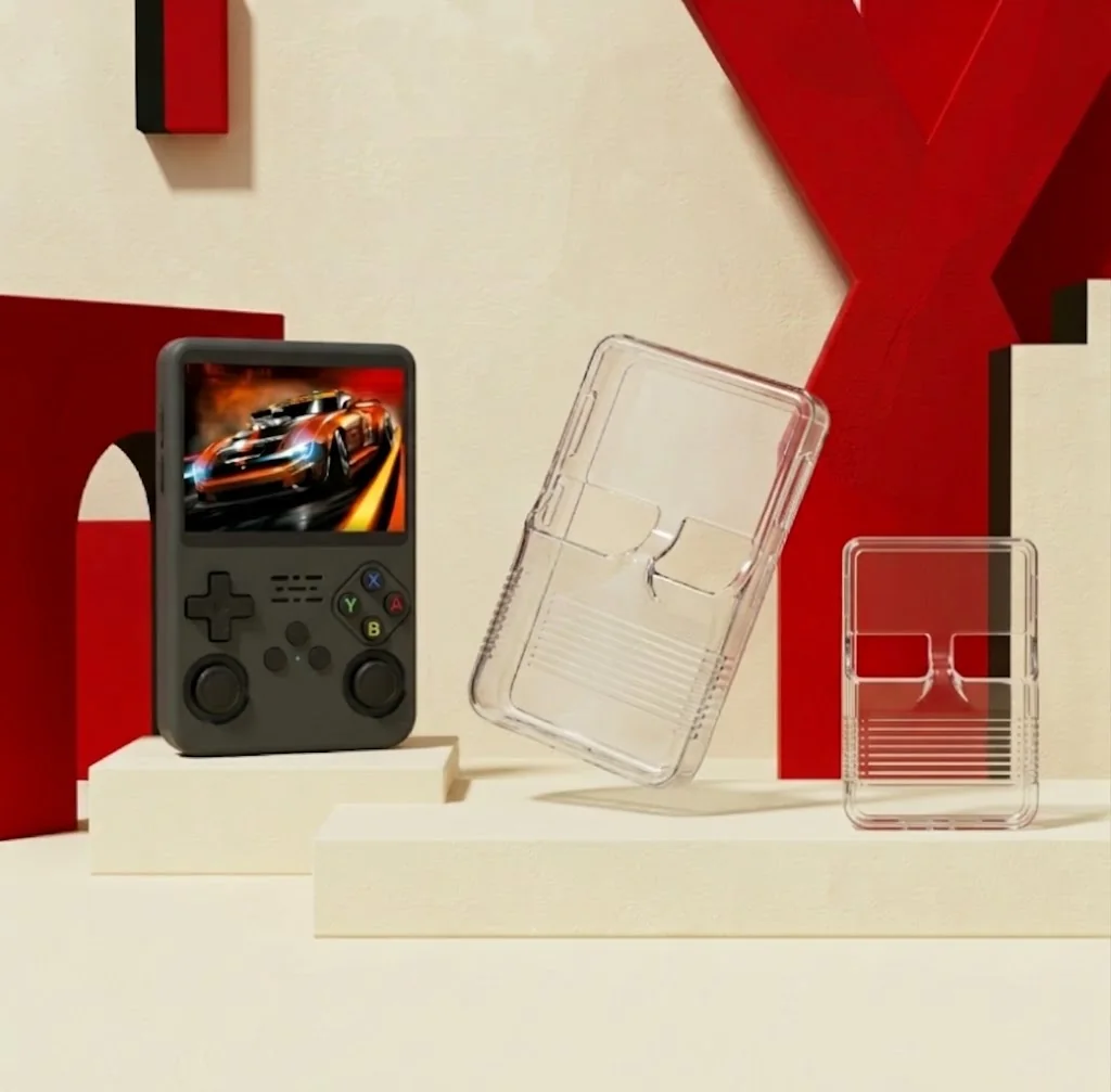 Case transparente para R36S